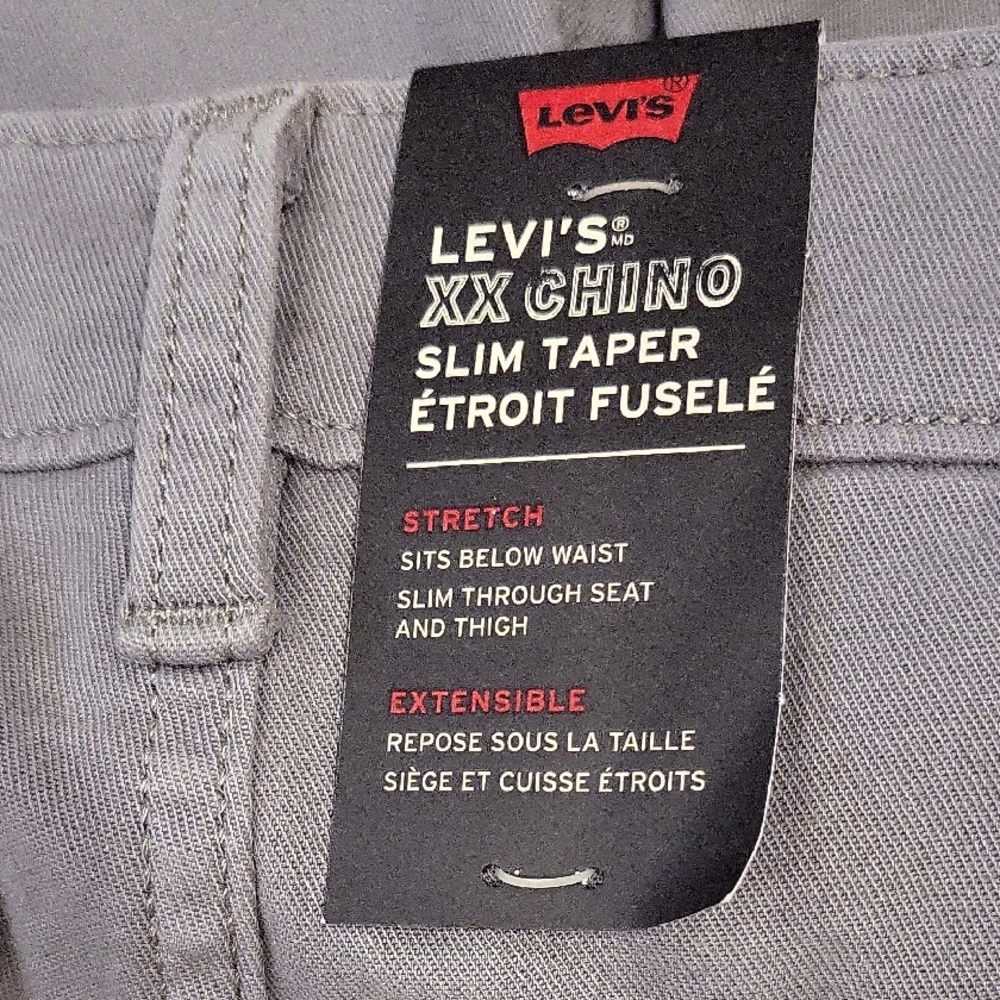 Men Levi's Gray XX Chino Pants